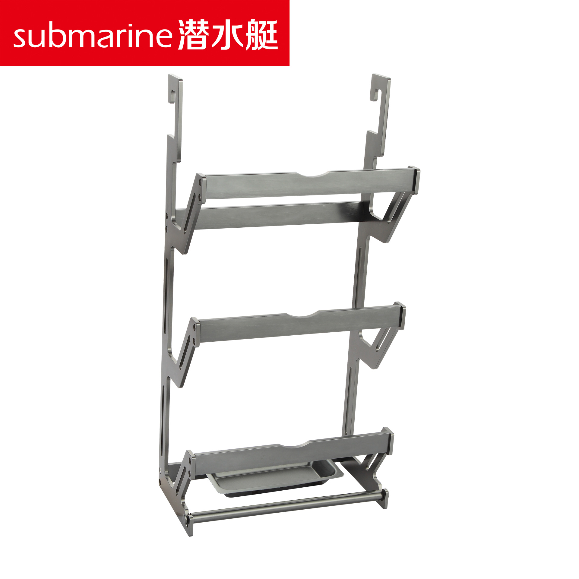 潜水艇135 LC3B03G厨房挂件-锅盖架