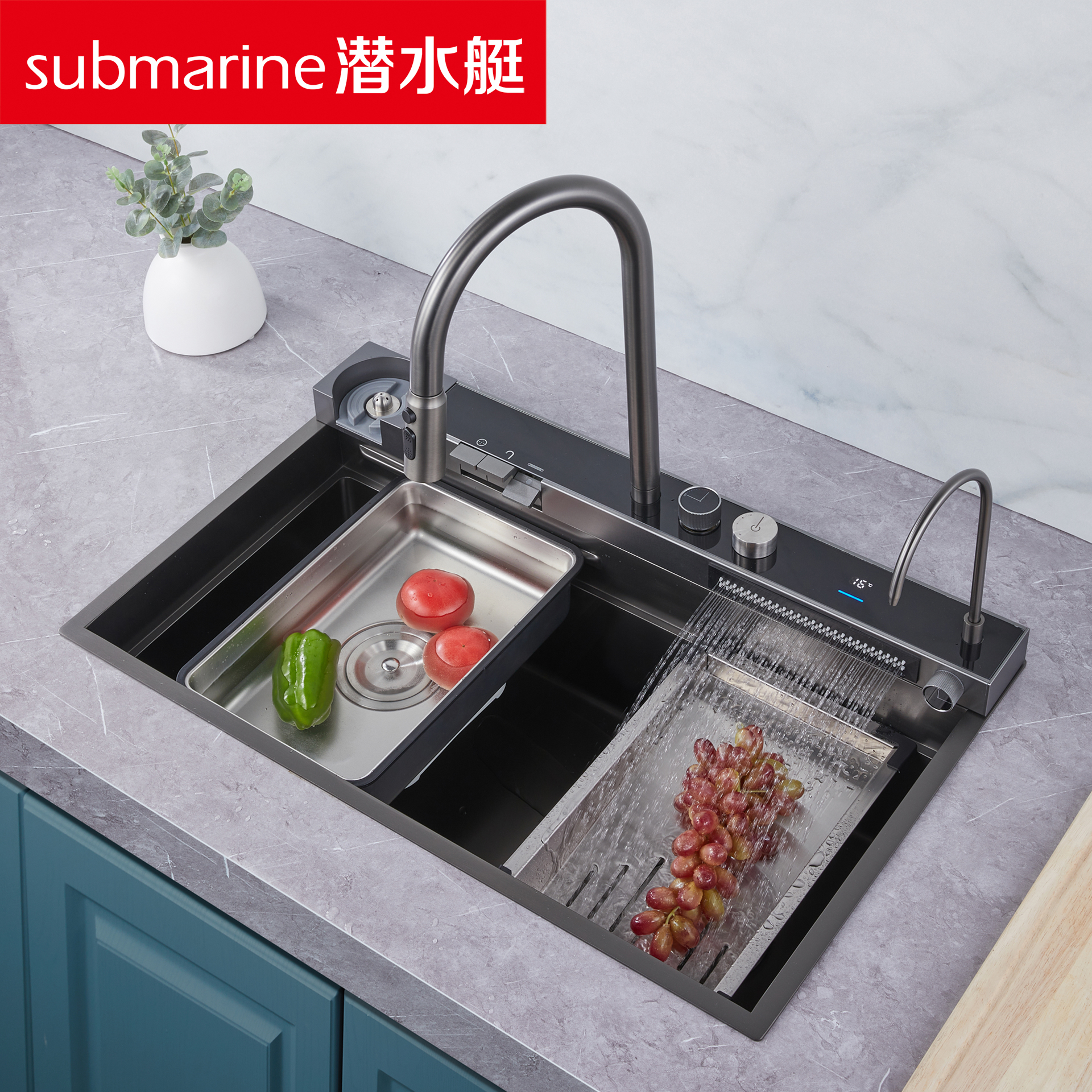 潜水艇099 SGP-7647S手工盆