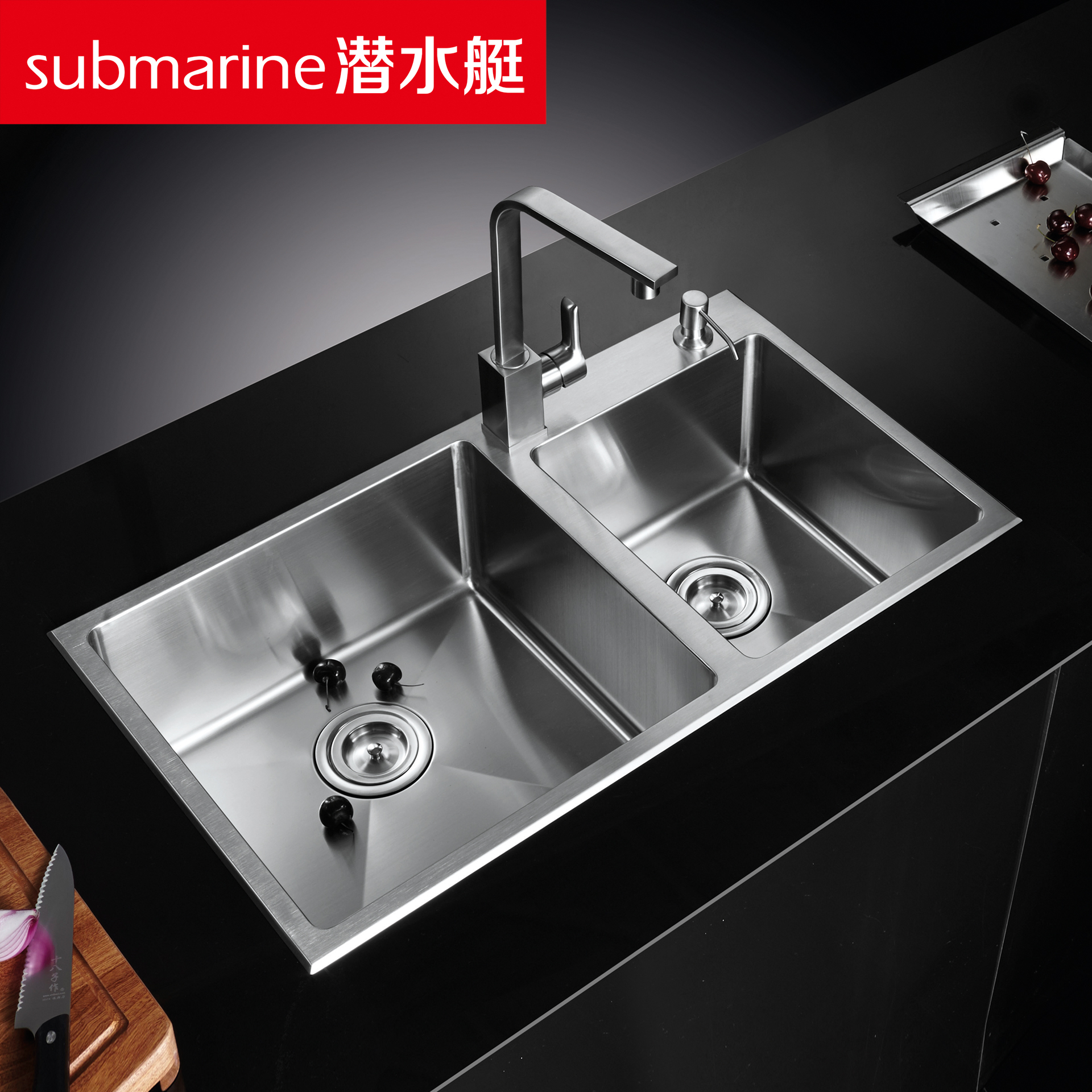 潜水艇103 SGP-SS8045手工盆